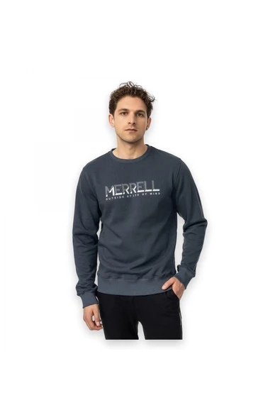Merrell M25smithm Outdoor Sweat Gri Erkek Sweatshirt ürün görseli 1