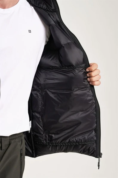 H Wınter Jacket M Antracıthe 2211093-067 - Resim 3