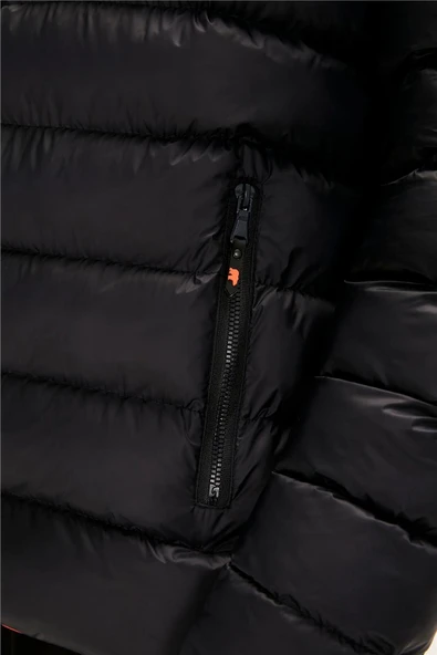 Bad Bear Boss Puffer Lacivert Erkek Mont - Resim 7
