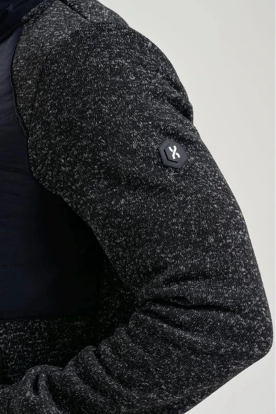 Exuma Erkek Siyah Polar Sweat 2311136 - Resim 5