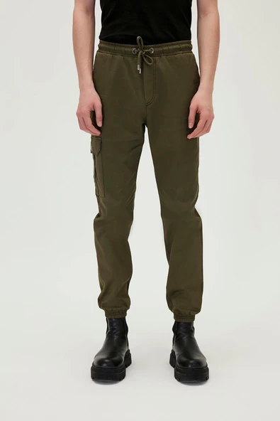 Boston Pants Haki Yeşil Erkek Pantolon Eşofman Altı ürün görseli 1