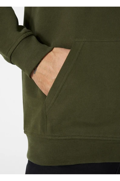 Helly Hansen BOX HOODIE KAPİŞONLU Haki - Resim 6