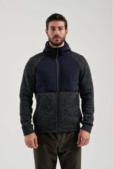 Erkek Siyah Polar Sweat 2311136 ürün görseli 1