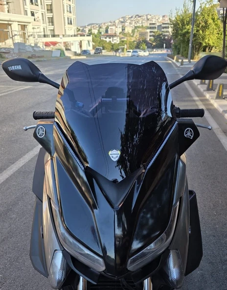 MOTOCAM Yamaha Xmax Ön Cam 2014-2017 Model 36cm Siyah Renkli 4mm SPORTİF ürün görseli 1