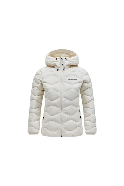 PEAK Peak Helium Down Hood Kadın Beyaz Outdoor Ceketi KADIN OUTDOOR CEKETİ ürün görseli 1
