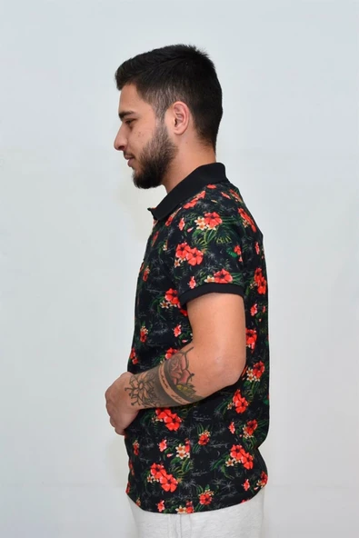 Superfly Erkek Lacivert Tshirt 20819-04 - Resim 2
