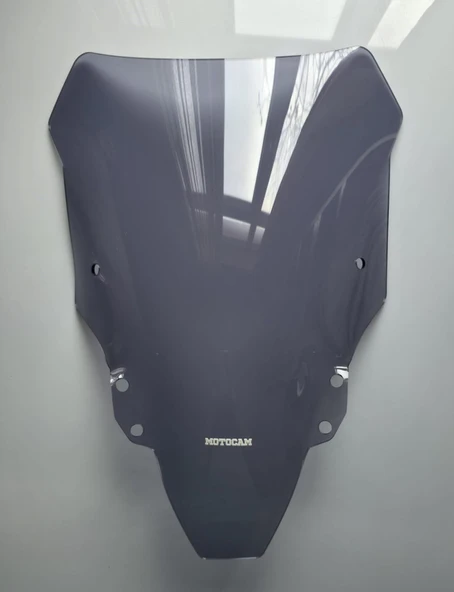 MOTOCAM RKS SRT 900 SX Ön Cam 2023-2026 Model 55cm Füme Renkli 4mm ürün görseli 1