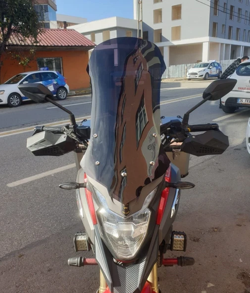 MOTOCAM RKS Trv 242 Ön Cam 2021 Model 68cm Füme Renkli 4mm UZUN ürün görseli 1