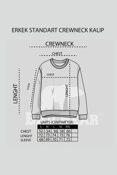 Bad Bear Gator Yeşil Erkek Baskılı Sweatshirt - Resim 6