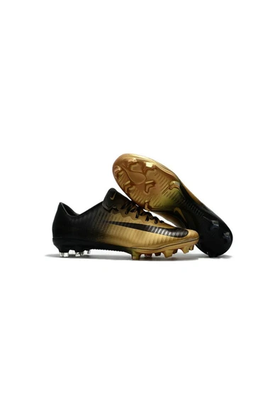 MERCURIAL VAPOR XI FG SOCCER CLEATS GOLD BLACK ürün görseli 1