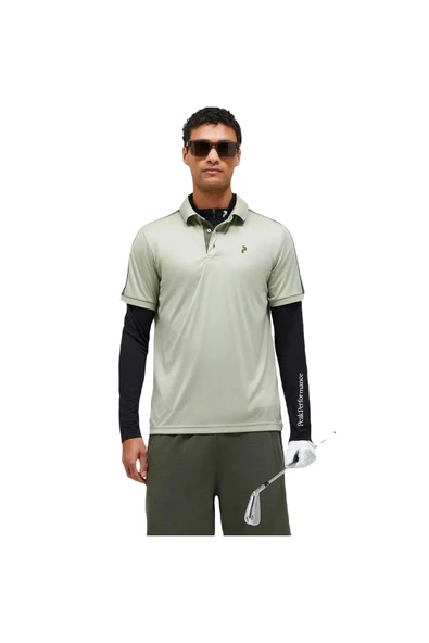 Peak Performance Peak Player Polo Erkek Yeşil Polo Tişört ERKEK POLO T-SHIRT G79490080 ürün görseli 1