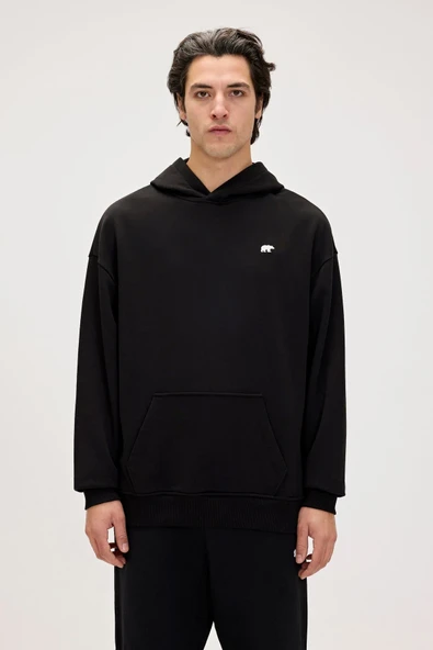 Bad Bear Erkek Oversize Kapüşonlu Sweatshirt ürün görseli 1