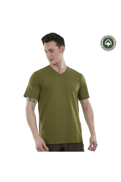 Vortex Erkek T-Shirt Haki ürün görseli 1
