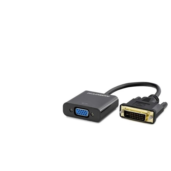 Büro Ev Ofis Network Dönüştürücü için Siyah 1080P 24+1 Dvı To Vga F Çevirici ürün görseli 1