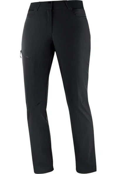 Salomon LC2214500 Wayfarer Kadın Outdoor Kamp Pantolonu SİYAH ürün görseli 1