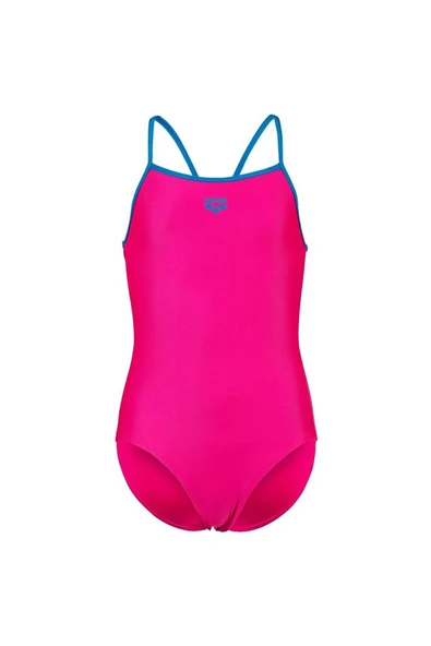 Arena Swimsuit Light Drop Solid Çocuk Pembe Yüzücü Mayosu 005919400 ürün görseli 1