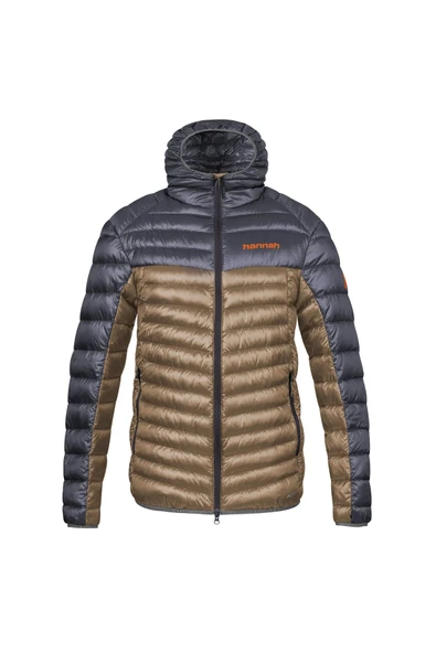Hannah Arden Erkek Kaz Tüyü Mont Asphalt / Khaki XXL ürün görseli 1