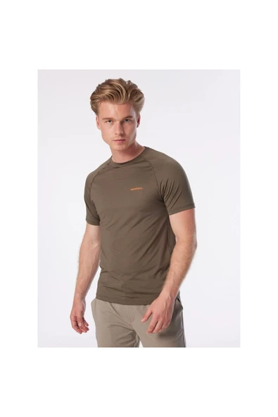 Merrell Haki Erkek O Yaka Baskılı T-Shirt M3Tend_Tend ürün görseli 1