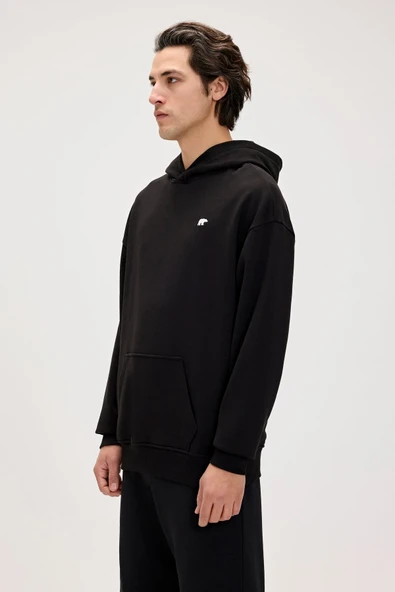 Bad Bear Erkek Oversize Kapüşonlu Sweatshirt - Resim 2