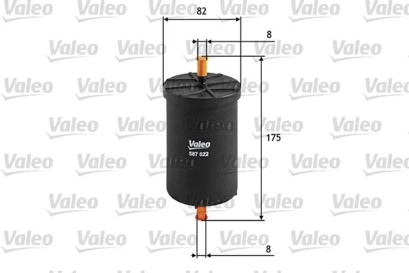 VALEO YAKIT FİLTRESİ (BENZİN) VW GOLF IV 1.4 16V ürün görseli 1