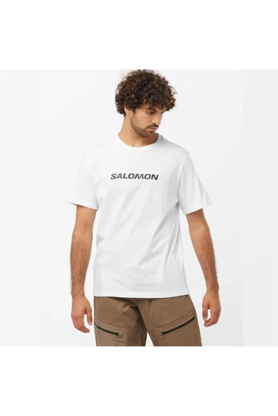 Salomon Sal Logo Perf Ss Tee Erkek T-Shirt ürün görseli 1
