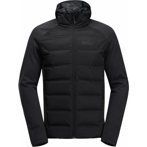 Jack Wolfskin Tasman Down Hybrid Erkek Siyah Mont ürün görseli 1