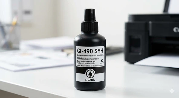 Canon Pixma G4411 Siyah Muadil Mürekkep 135ML ürün görseli 1