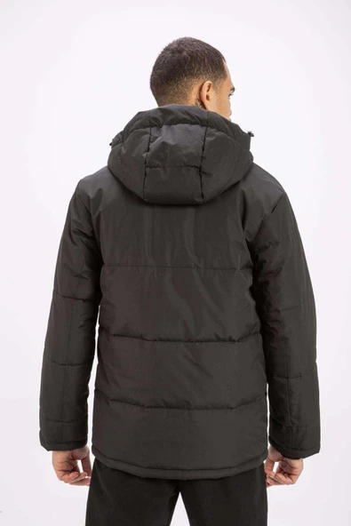 Exuma Erkek Winter Jacket M - Siyah - Resim 3