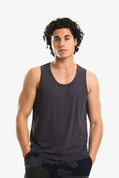 Superfly Men Tank Top Antrasit Erkek Atlet 22618-01 ürün görseli 1