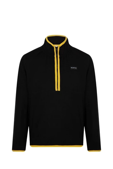 Men Polar Sweat Erkek Siyah Sweatshirt 23208-2 ürün görseli 1