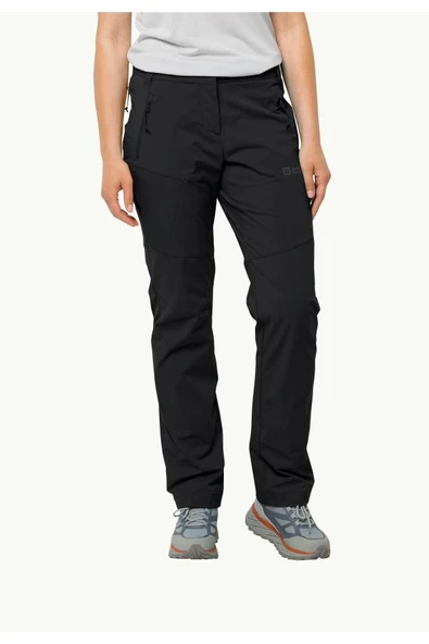 Jack Wolfskin Glastal Kadın Siyah Outdoor Pantolon ürün görseli 1