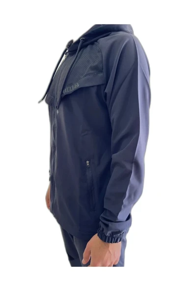 Exuma SWEAT KAPŞONLU FULL ZIP MICRO STYLE M Sweatshirt FÜME ürün görseli 1