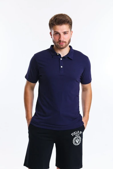 Superfly Men Poloshirt Erkek Lacivert Tshirt 22993-04 ürün görseli 1