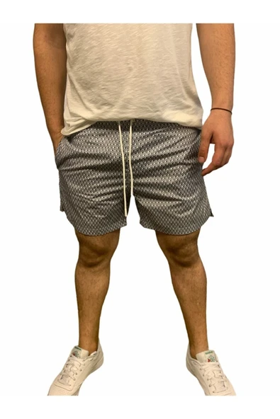 Superfly Swimwear Erkek Gri Şort 21679-05 ürün görseli 1