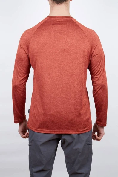 Alpinist Workout Ready Erkek Sweatshirt Kırmızı - Resim 3