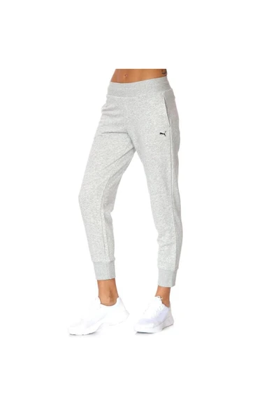 Puma Essential Sweatpants Kadın Gri Eşofman Altı 586842 54 ürün görseli 1
