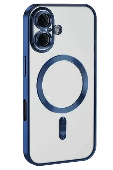 Newface Apple iPhone 16 Kılıf Kross Magneticsafe Kapak - Lacivert ürün görseli 1