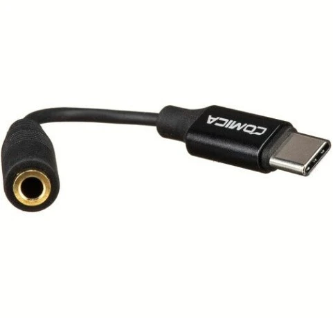 Comica CVM-SPX-UC 3.5mm TRRS Dişi - USB Type-C Ses Arabirimi Kablosu ürün görseli 1