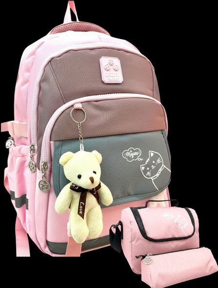 A. Polo Clup Focus Sırt Çantası  06090 F.Pembe ürün görseli 1