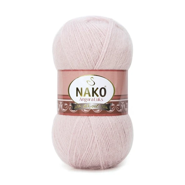 Nako Angora Luks 318 Gül Goncası 5 Adet Örgü İpi ürün görseli 1