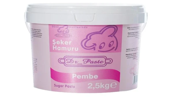 DR PASTE PASTA HAMURU PEMBE (2,5 KG) ürün görseli 1