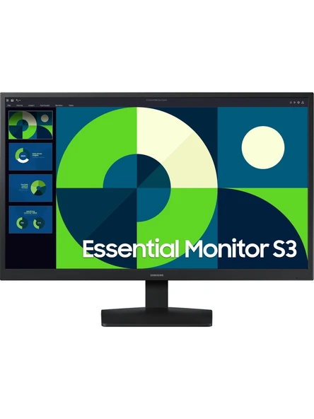 Samsung 24” Essential Ls24D314Eauxuf S3 S31D Fhd 75 Hz Hdmi Vesa Monitör ürün görseli 1