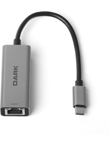 Dark Dk-Ac-U31X3Gl2 Usb3.1 Type-C To 10-100-1000 Gigabit Lan Ethernet Adaptör ürün görseli 1