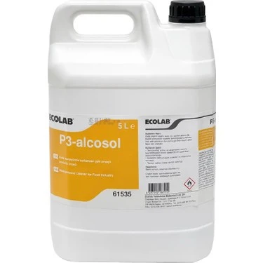 Ecolab P3 Alcasol Alkali Temizlik Ürünü 5 L ürün görseli 1