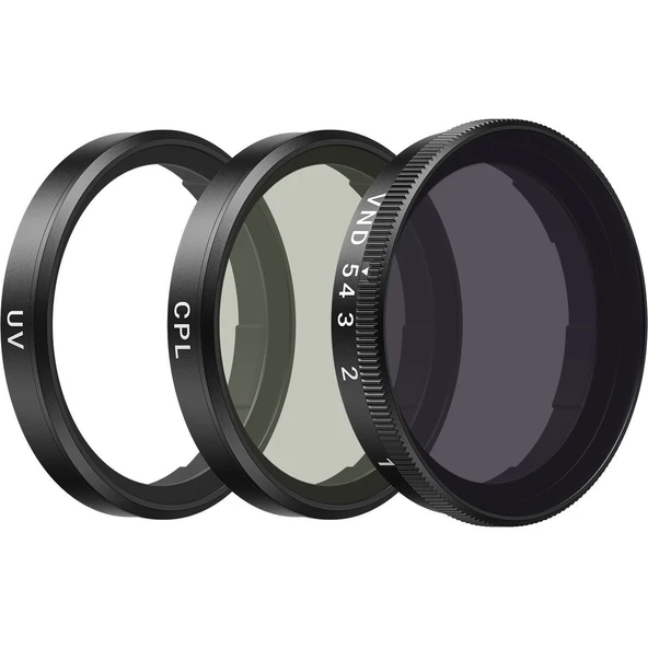 Telesın Osmo Action 6 Filtre Seti (Cpl+Vnd+Uv) ürün görseli 1