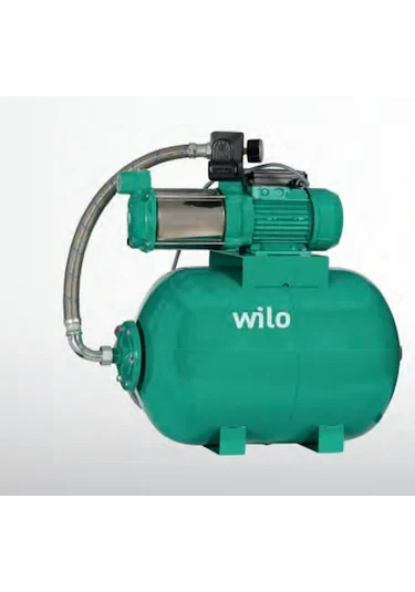 Wilo Initial Aqua Msh 80-407 M Yatay Kademeli Hidrofor 80 Lt Tanklı 9 Kat 29 Daire ürün görseli 1