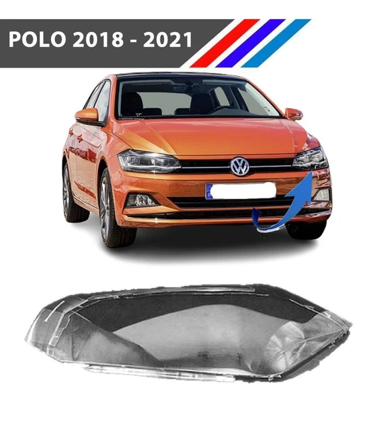 Vw Polo Sol Far Camı 2018-2020 ürün görseli 1