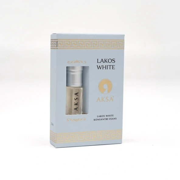 Aksa Esans Lakos White 3 ml - Prestij Serisi Alkolsüz Konsantre Esans (Özel Kutulu) ürün görseli 1