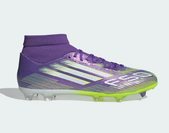 Adidas F50 League Mid Firm-Multi Ground Erkek Mor Çim Saha Kramponu JI0886 Y-168 ürün görseli 1
