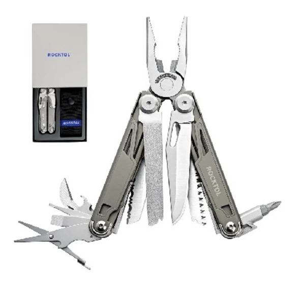 ROCKTOL MUL TI TOOL 19 FONKSİYONLU,SİYAH KILIFLI ürün görseli 1